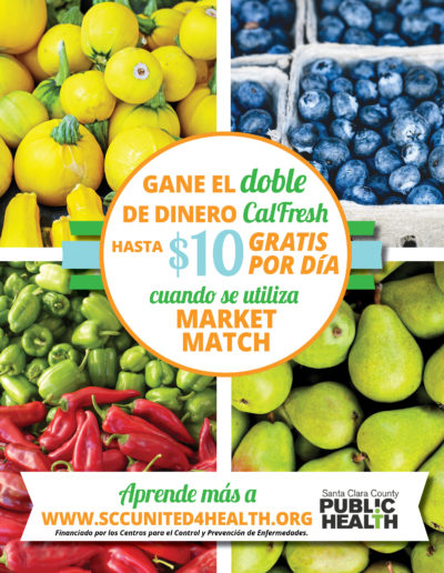 CalFresh Farmers' Market Advertisement (Spanish)