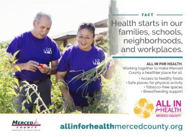 Merced County All in for Health Campaign